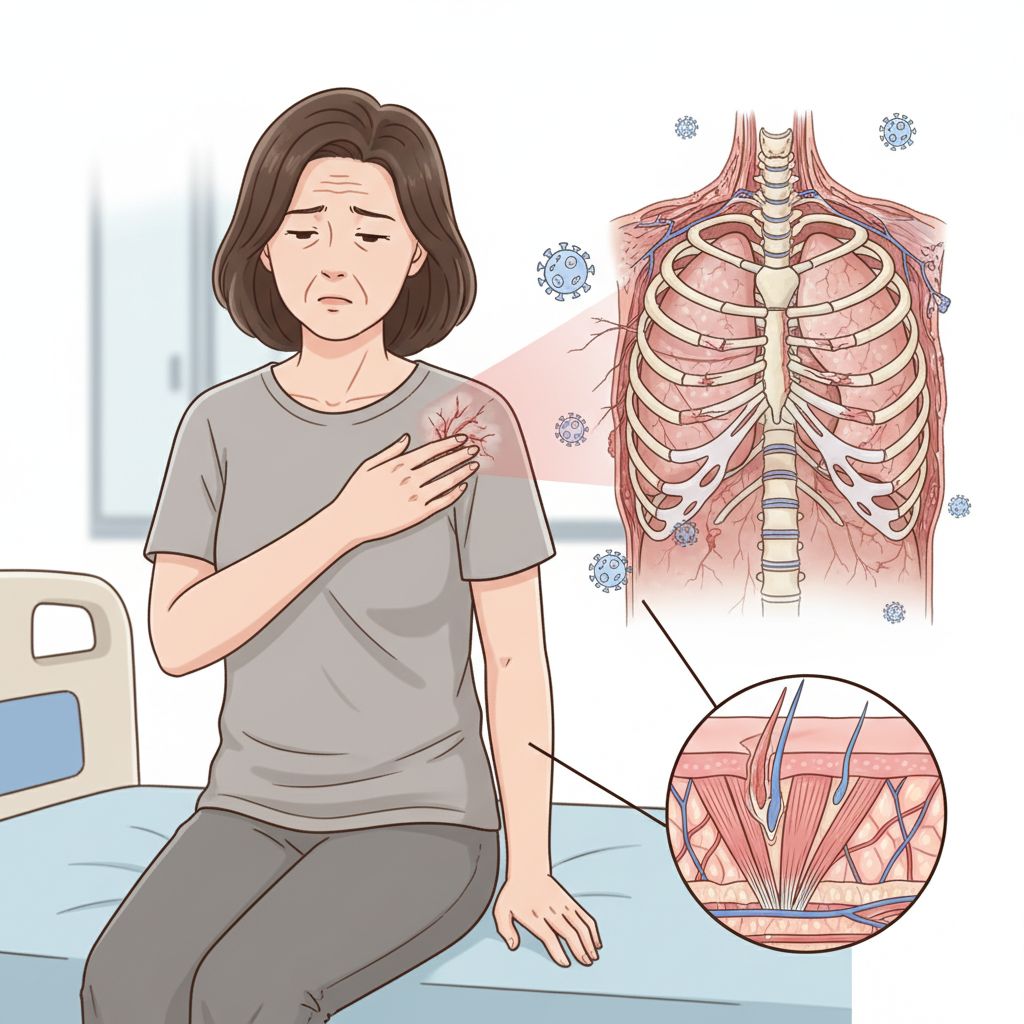 Amputação traumática de outra parte ou parte não especificada do tórax