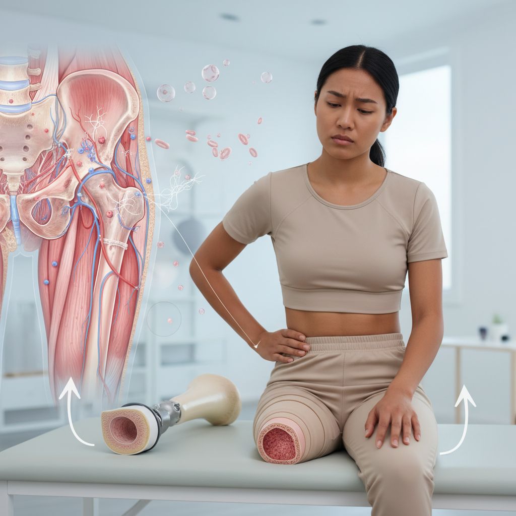 Amputação traumática do quadril ou coxa