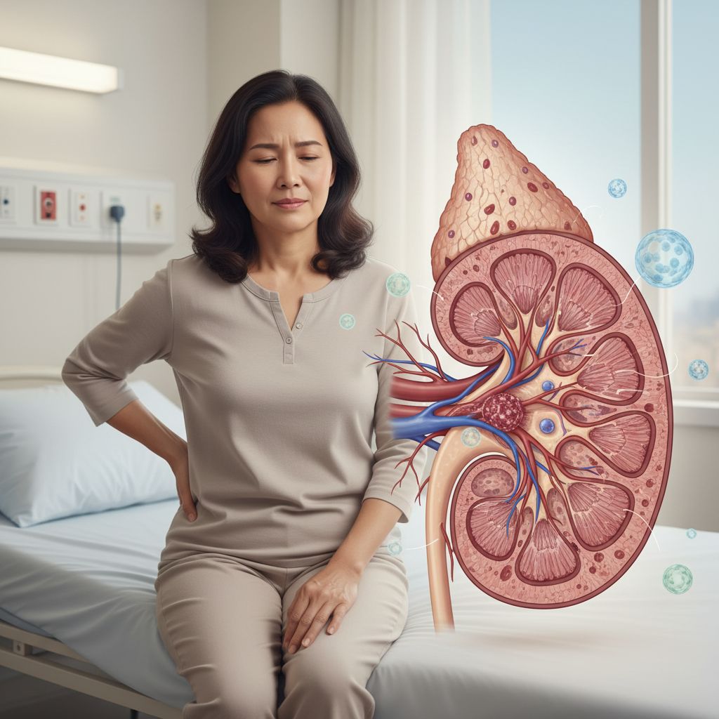 Carcinoma de células renais associado a doença cística adquirida
