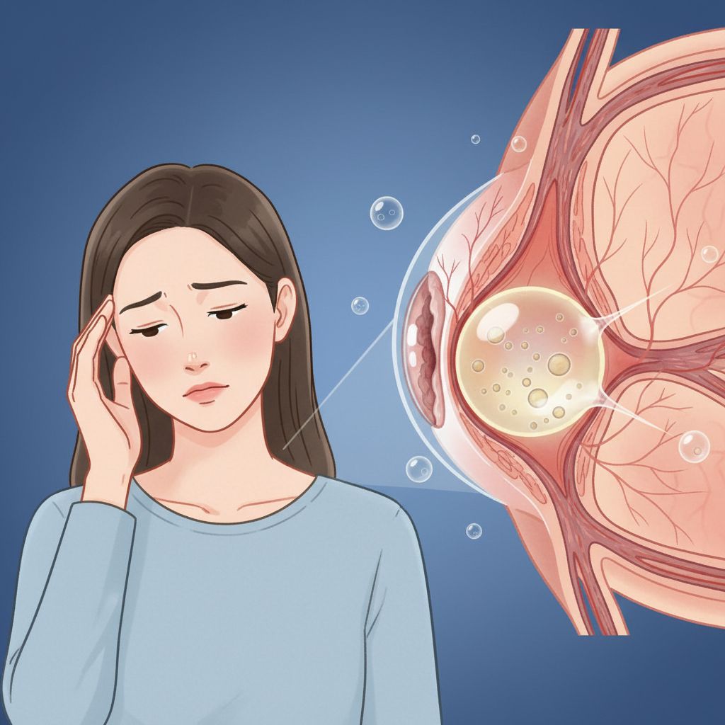 Cisto da íris ou corpo ciliar