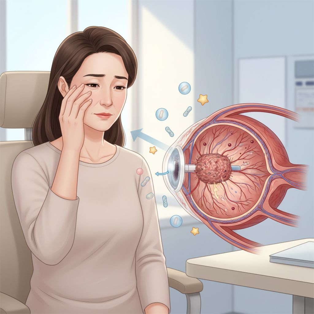 Complicações com dispositivos de drenagem de glaucoma