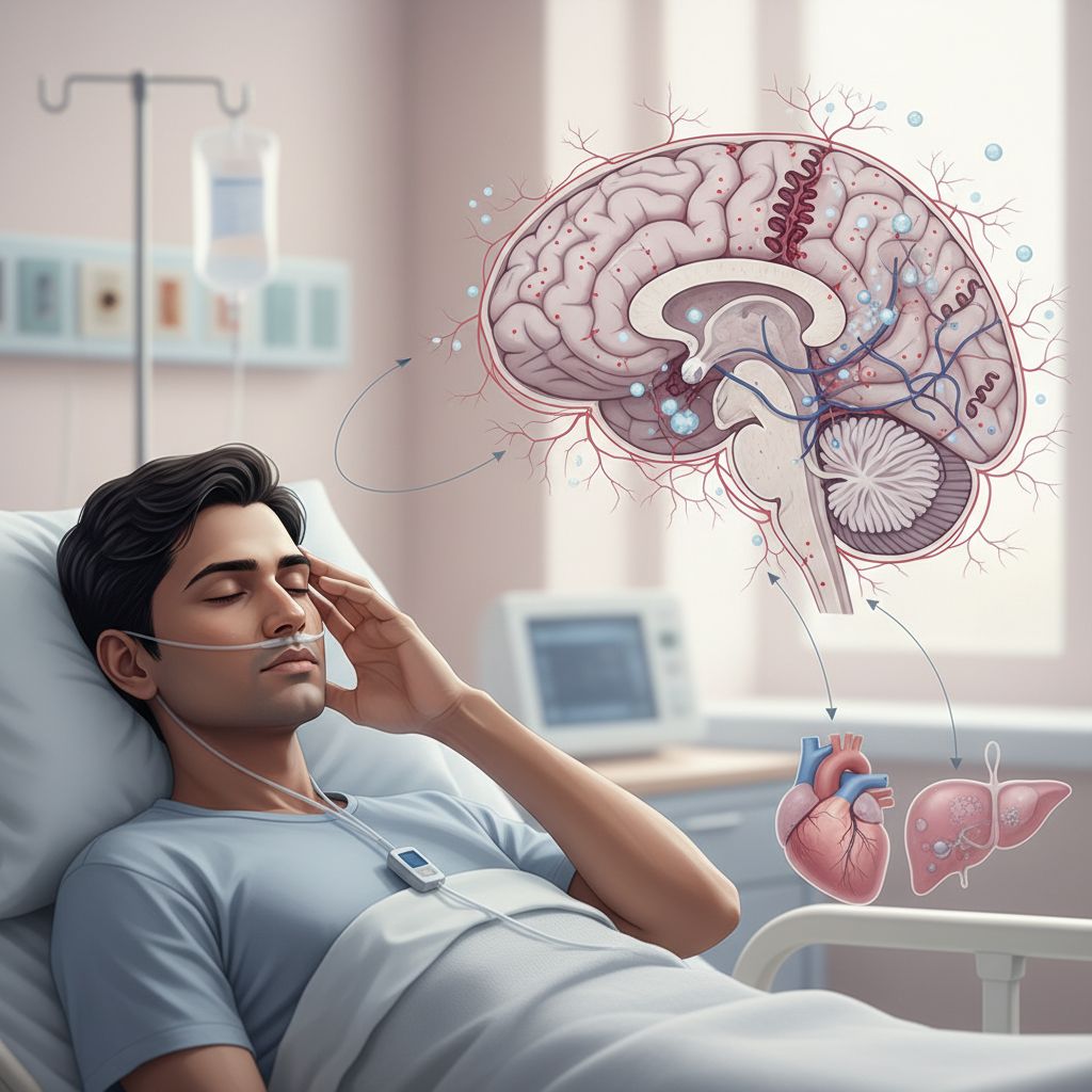 Concussão com perda da consciência, persistindo até a morte