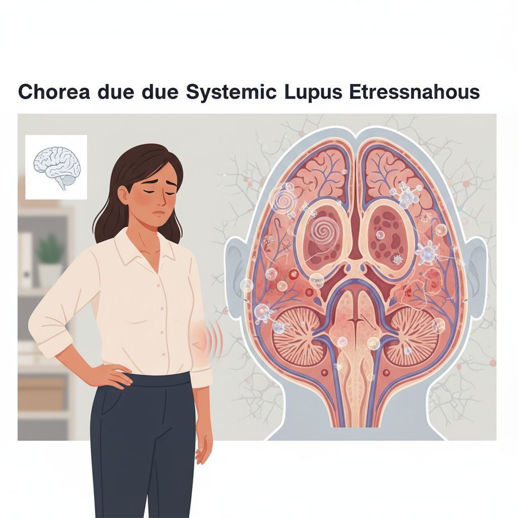 Coreia devida a lúpus eritematosos sistêmico