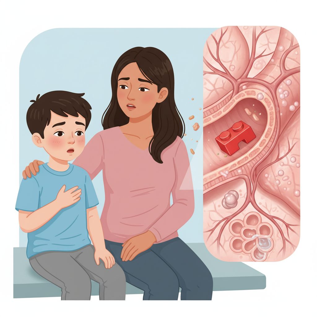 Corpo estranho em partes não especificadas do trato respiratório