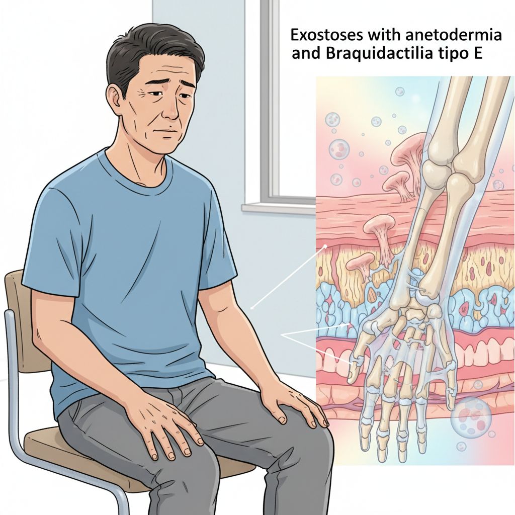 Exostoses com anetodermia e braquidactilia tipo E