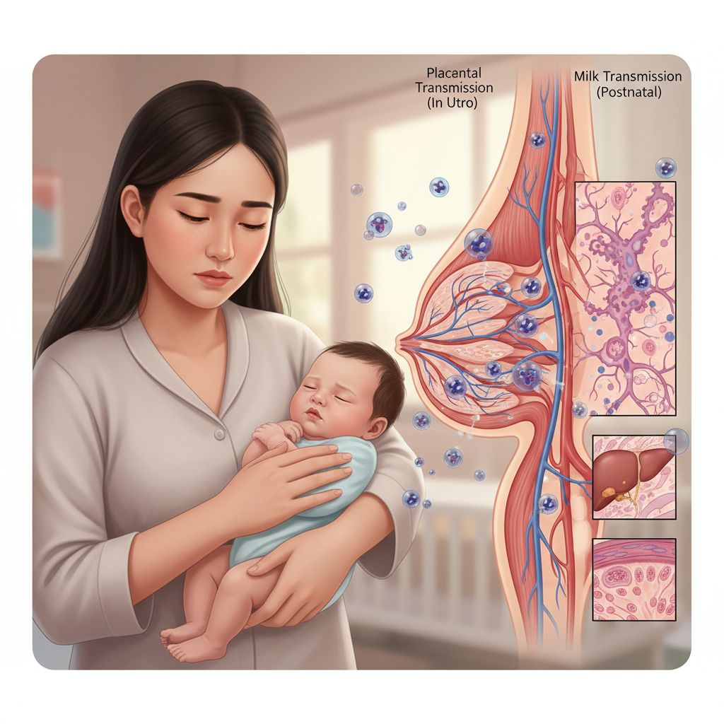 Feto ou recém-nascido afetado por influências nocivas transmitidas pela placenta ou pelo leite materno
