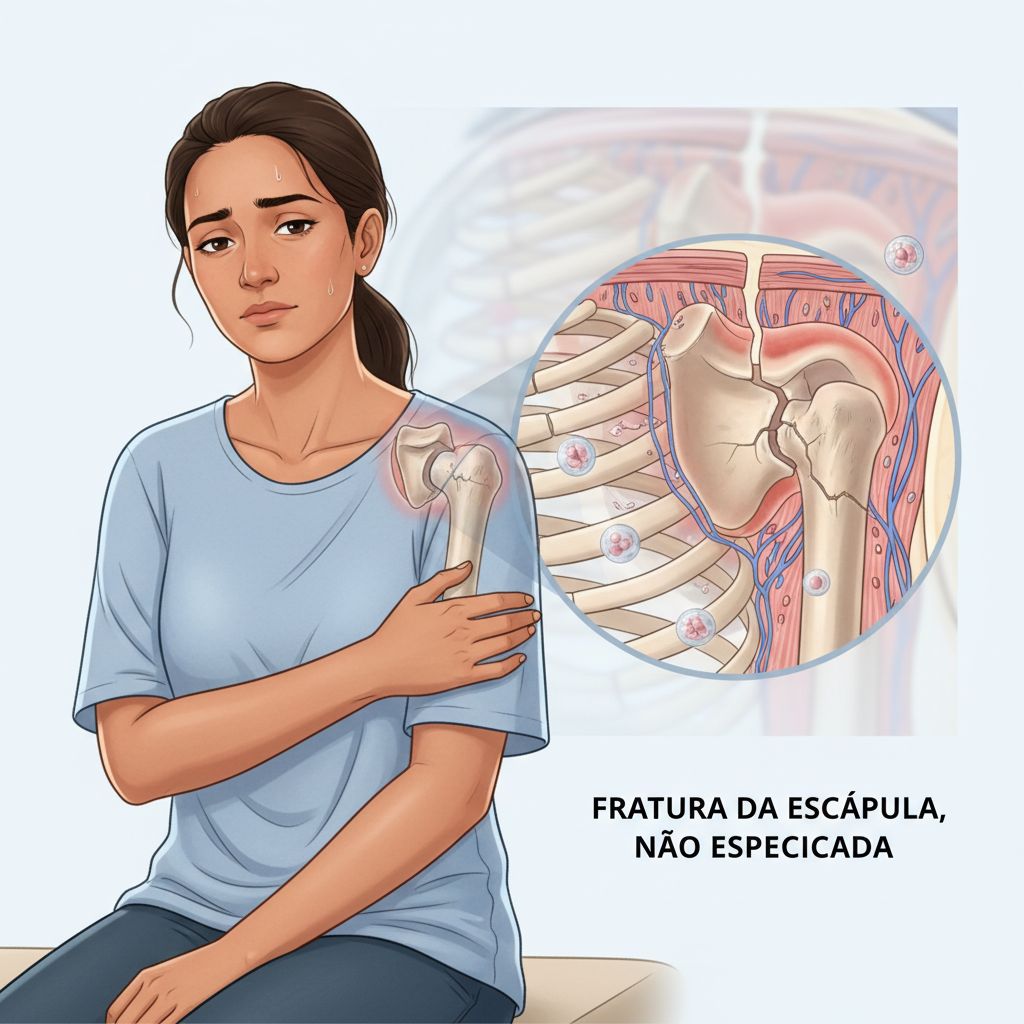 Fratura da escápula, não especificada
