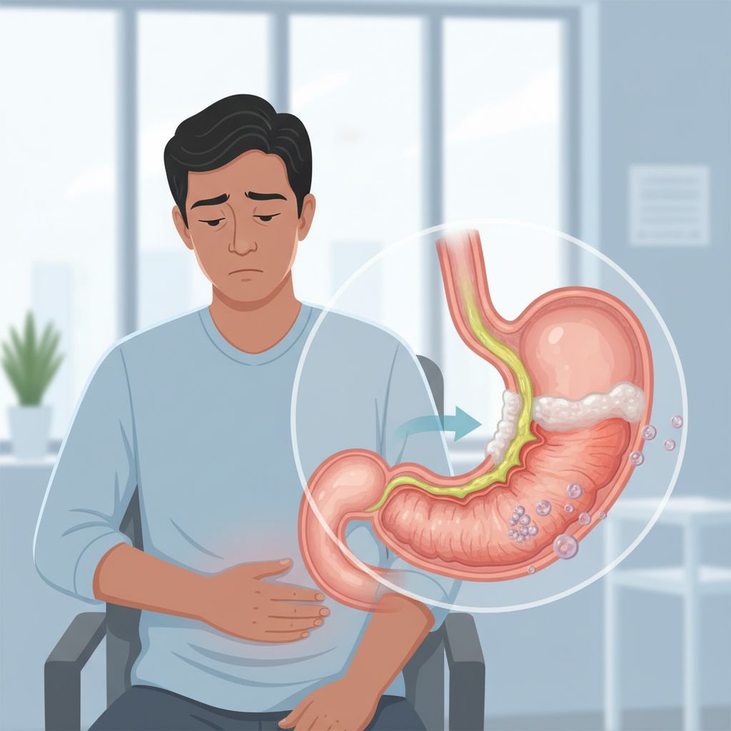 Gastrite devida a refluxo duodenogástrico