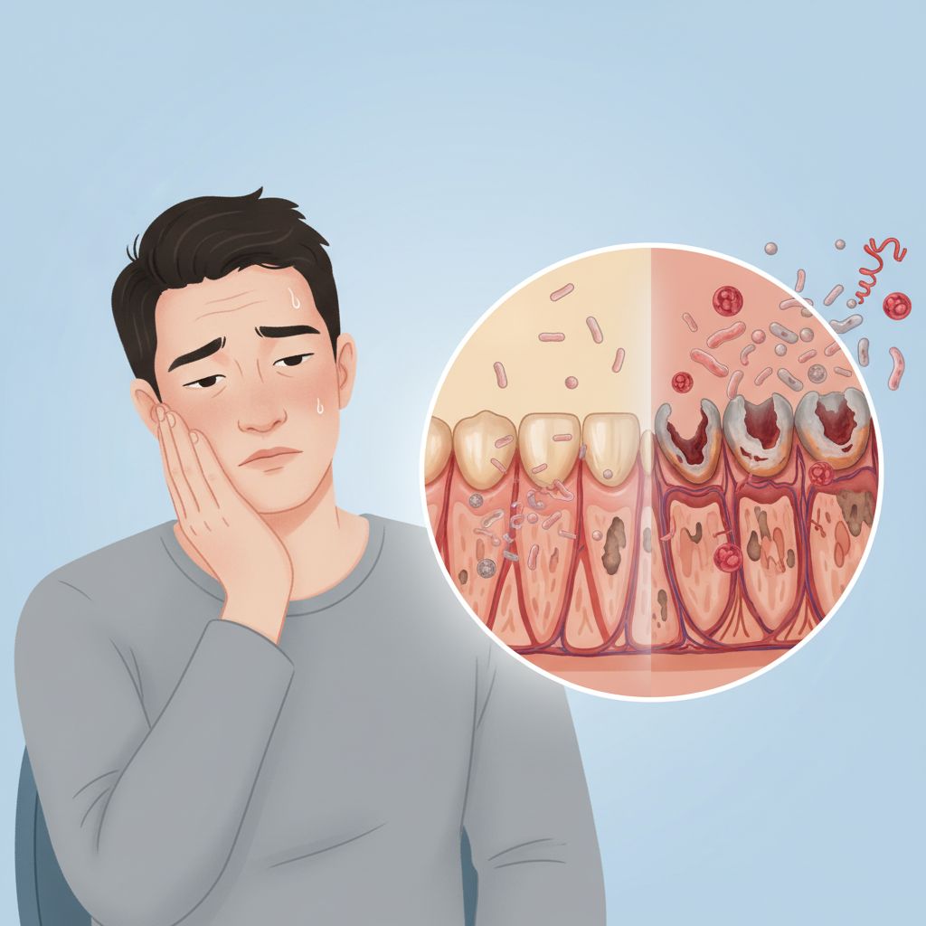 Gengivite ulcerativa necrosante, não especificada