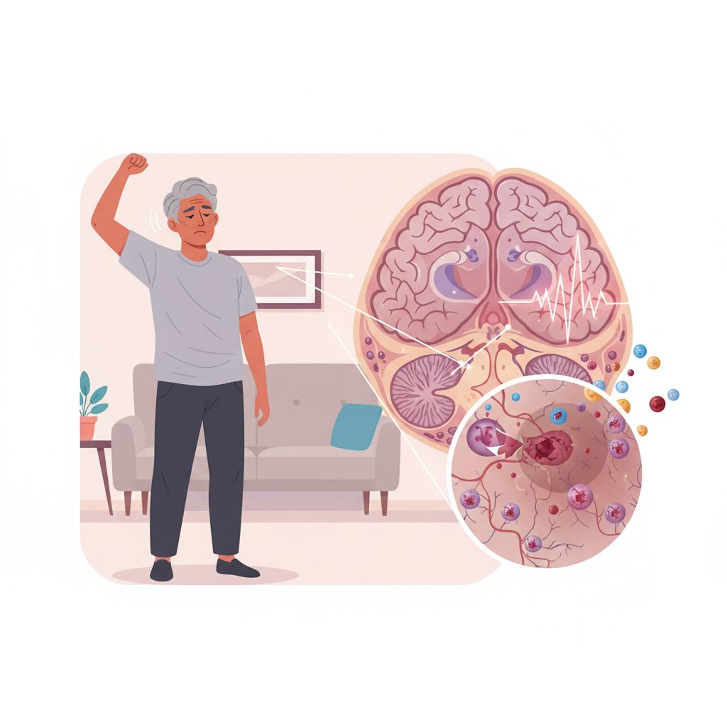 Hemicoreia ou hemibalismo