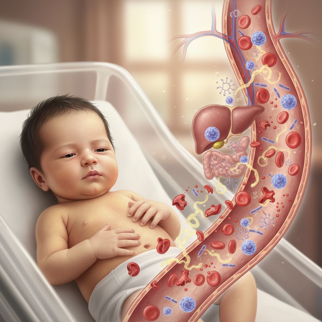 O que é Hemólise neonatal devida a infecção bacteriana sistêmica com ou ...