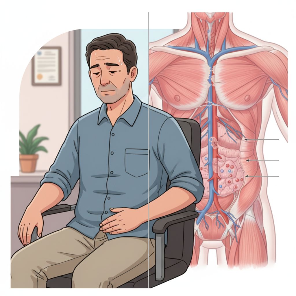 Laceração menor da aorta abdominal