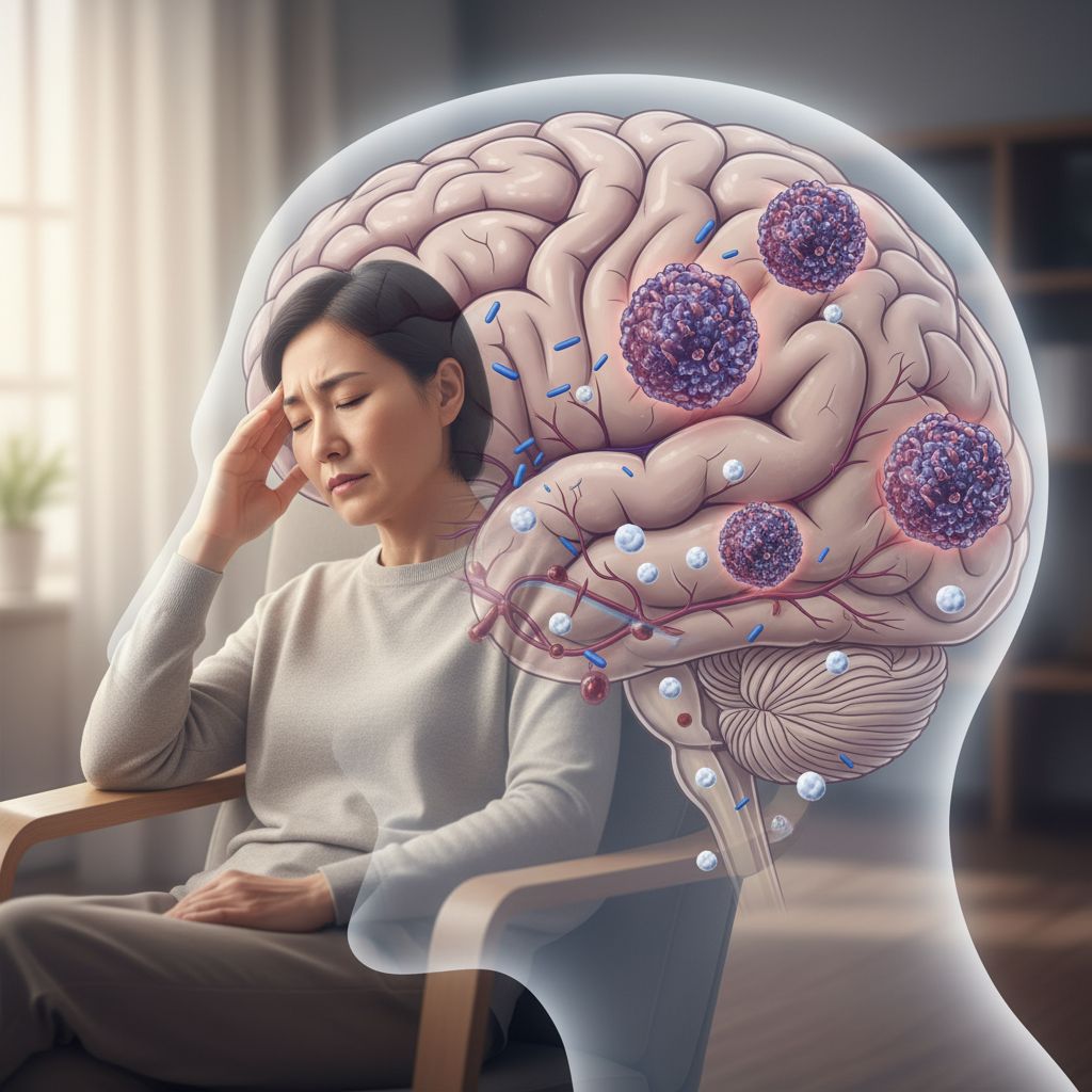 Metástase de neoplasia maligna no cérebro