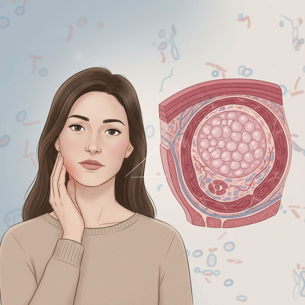 Neoplasia benigna da glândula parótida