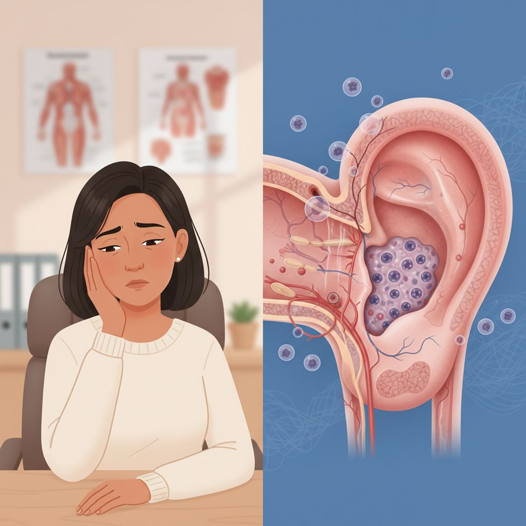 Neoplasias malignas da orelha média